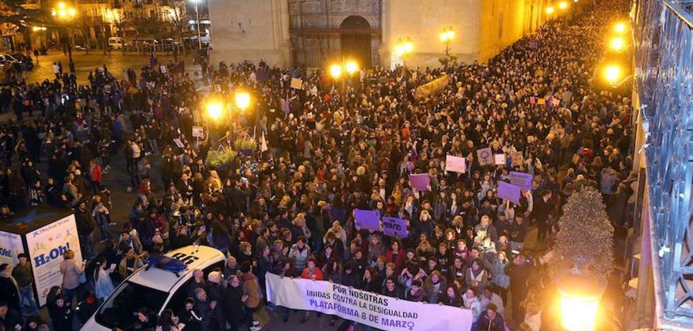 La Rioja toma la calle en un Día de la Mujer sin precedentes