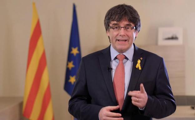 Puigdemont dice que el juez Llarena prevaricará si no permite la investidura de Jordi Sànchez