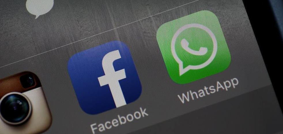 España multa a WhatsApp y Facebook por tratar información personal sin permiso