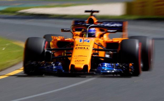 McLaren aprende a levantarse