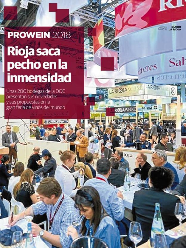 Este sábado, suplemento del Prowein 2018