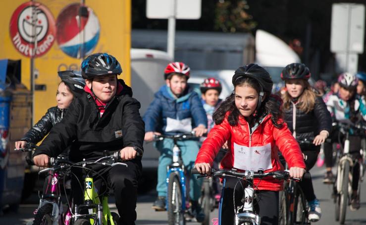 V Marcha Solidaria en Bicicleta en Santo Domingo de la Calzada