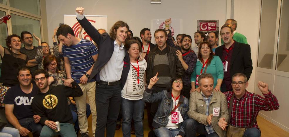 Podemos acuerda entrar en Cambia Logroño para las municipales