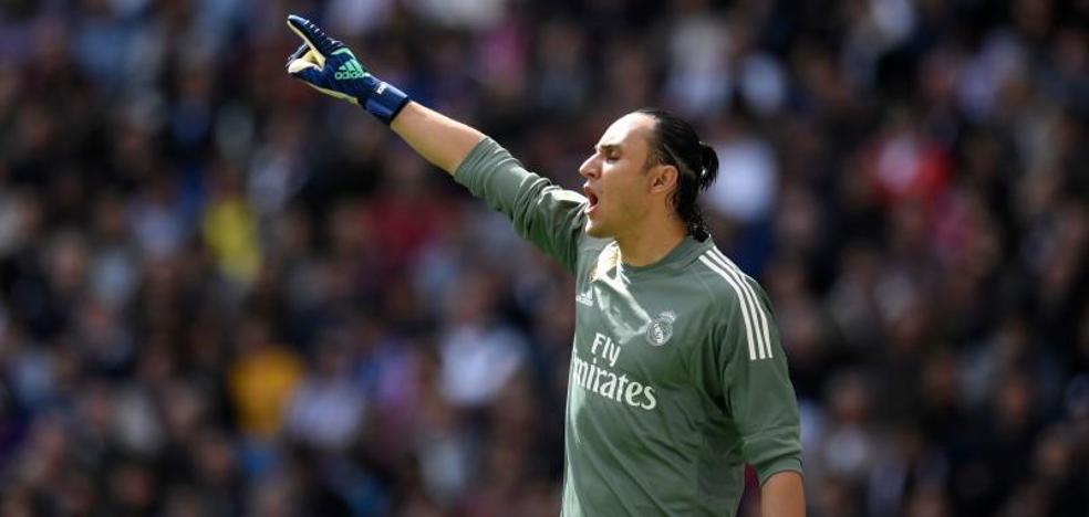 Keylor Navas valida la apuesta de Zidane