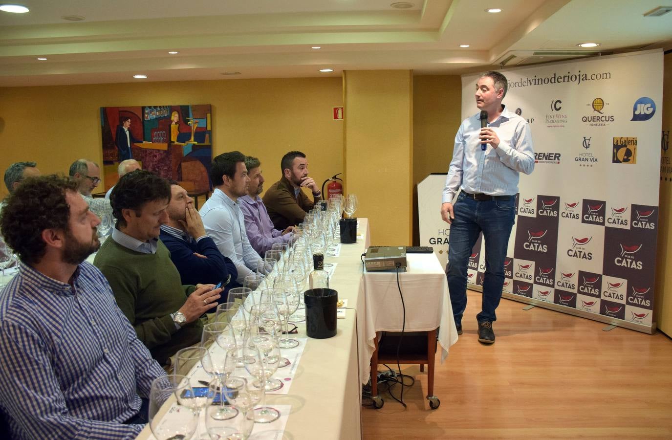 Cata con Bodegas D. Mateos