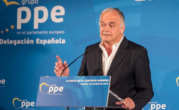 González Pons en Logroño: «De la división entre PP y PSOE surge esta planta maldita del independentismo»