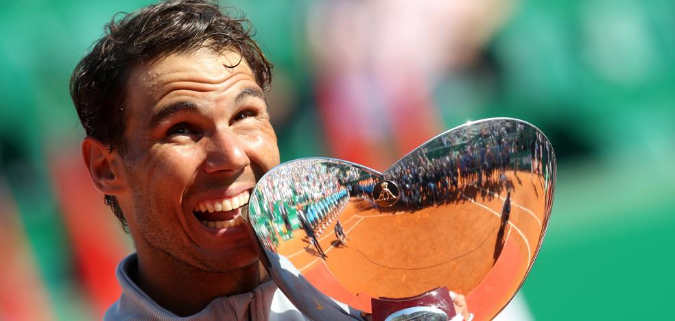 Once veces Nadal en Montecarlo