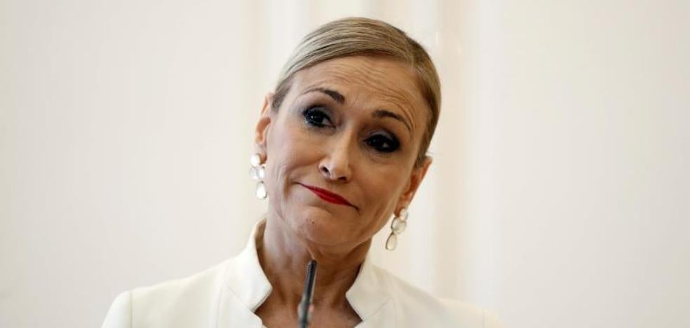 Cifuentes dimite como presidenta de la Comunidad de Madrid