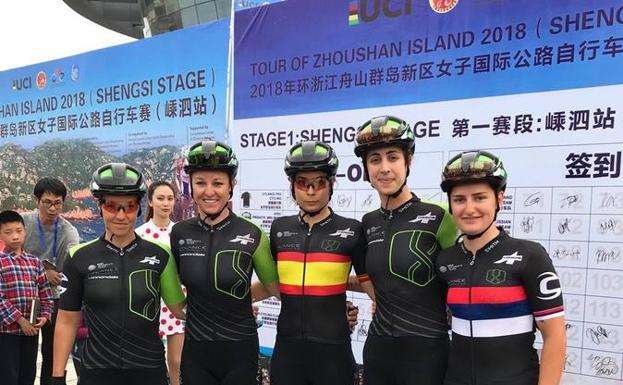 Sheyla Gutiérrez, nueva líder en el Tour de la Isla Zhoushan