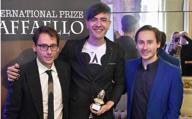 El pintor riojano Pako Campo recibe el premio internacional de arte Raffaello en Italia