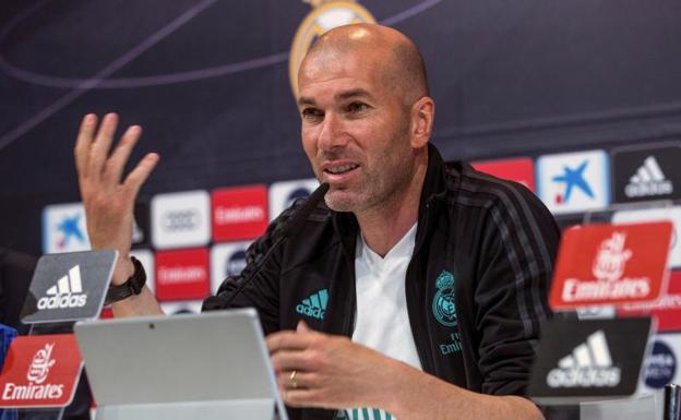 Zidane: «¿El clásico? Antes pasaban muchas cosas, pero hoy se sabe todo»