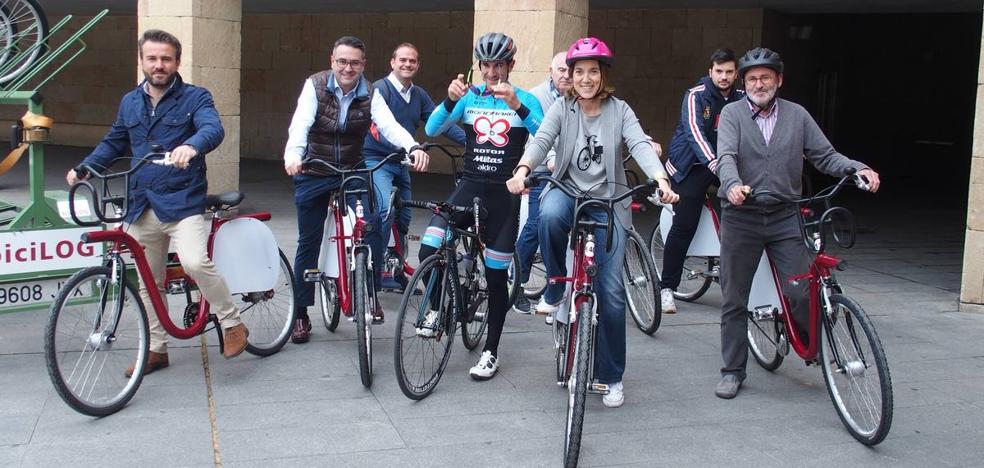 Coloma y Gamarra, en bici por Logroño