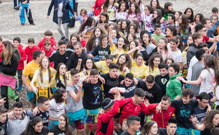 Primer día de las fiestas patronales en Santo Domingo de la Calzada