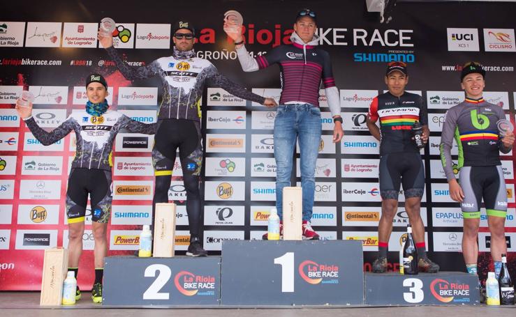 La Rioja Bike Race - Tercera etapa: El podio de los ganadores