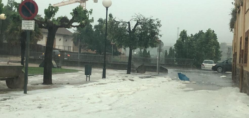 El hielo recorre el Cidacos