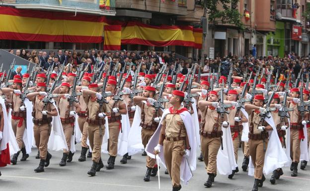 Las tropas y los vehículos del Desfile (I)