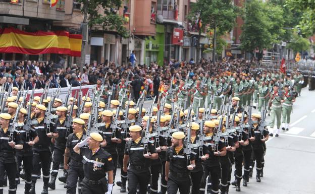 Las tropas y los vehículos del Desfile (II)