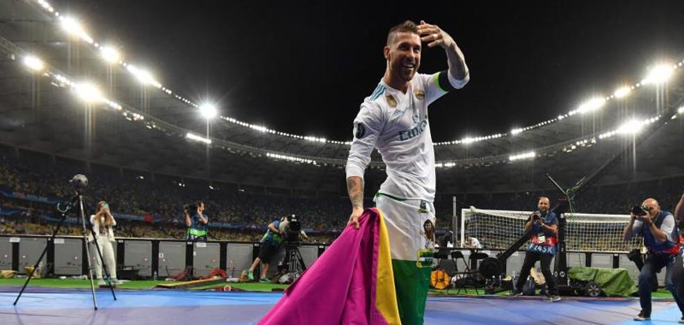 Sergio Ramos, el primer capitán blanco que levanta tres 'orejonas'