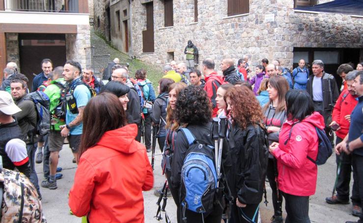 Marcha senderista por los montes de Anguiano