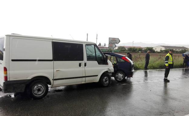 Un hombre resulta herido tras sufrir un accidente en Casalarreina