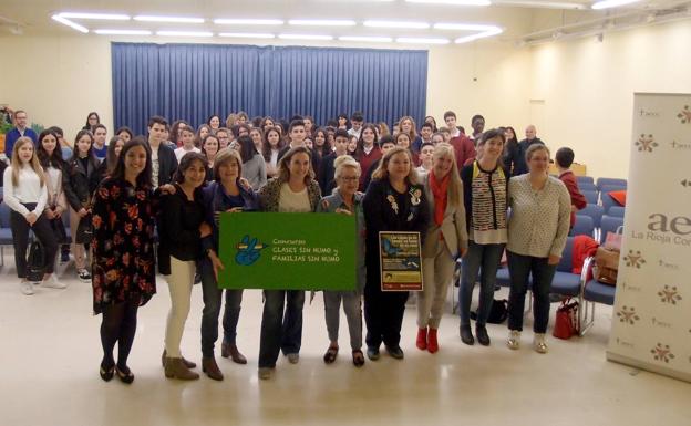 El Colegio Adoratrices gana el concurso 'Clase sin humo'