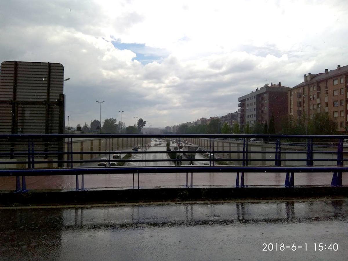 Tormenta sobre La Rioja