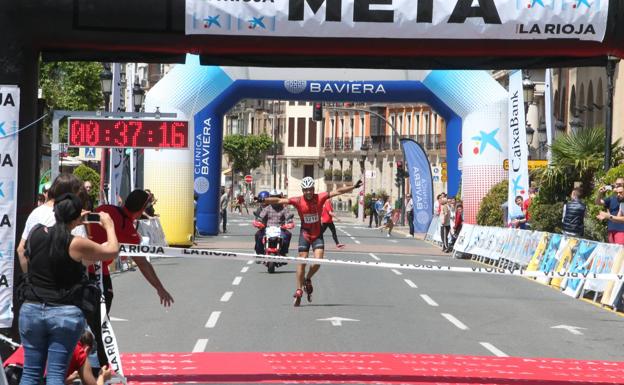 Media Maratón de Patines: La meta