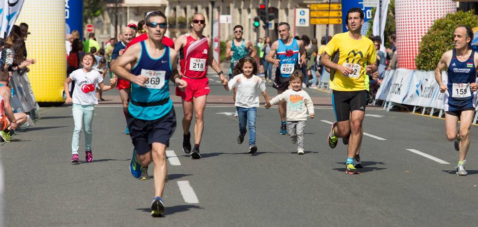 Media Maratón: la meta