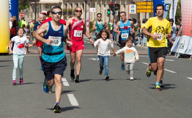 Media Maratón: la meta