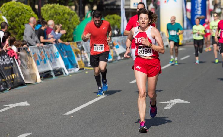 Media Maratón: llegada de los corredores de la 7K