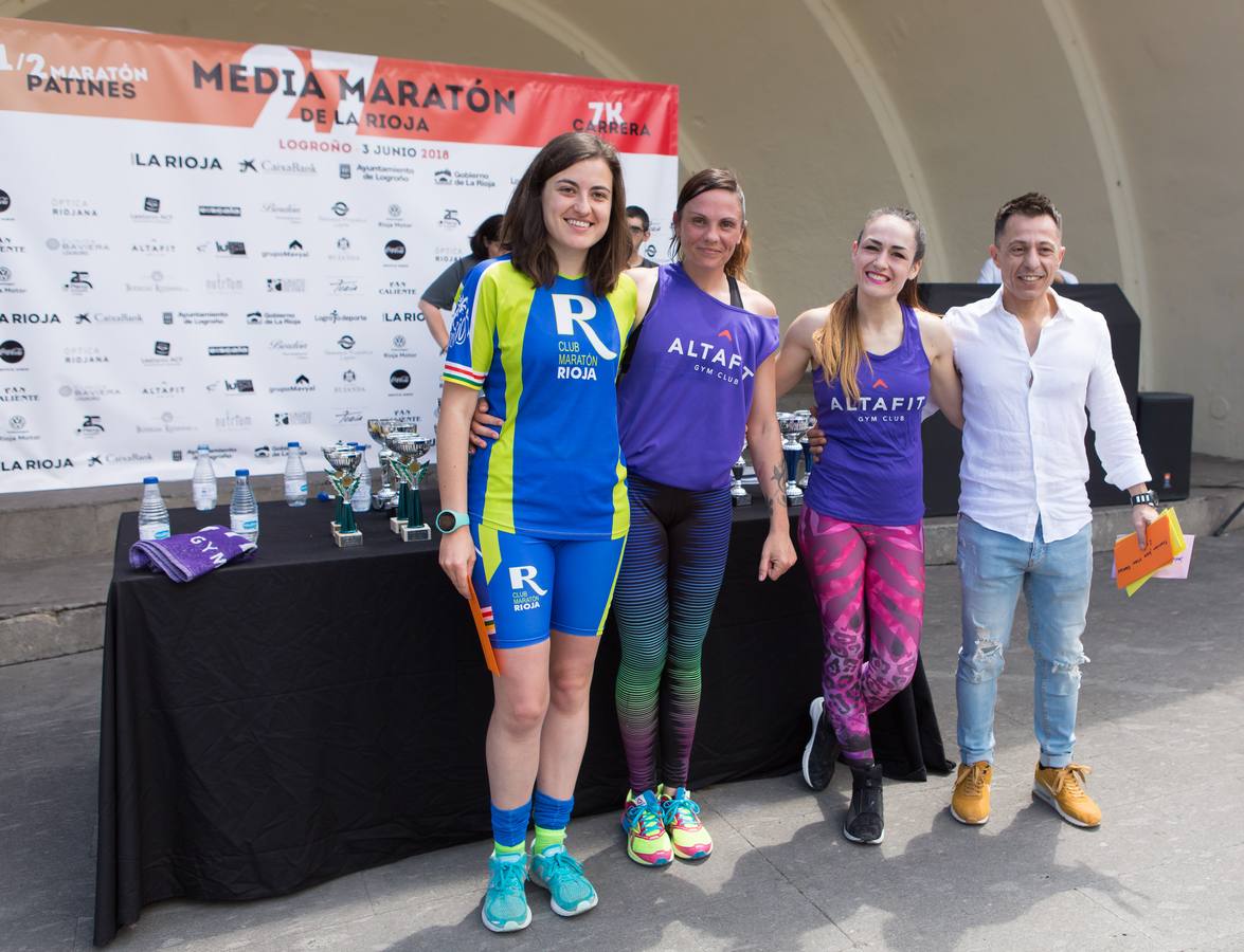 La entrega de premios