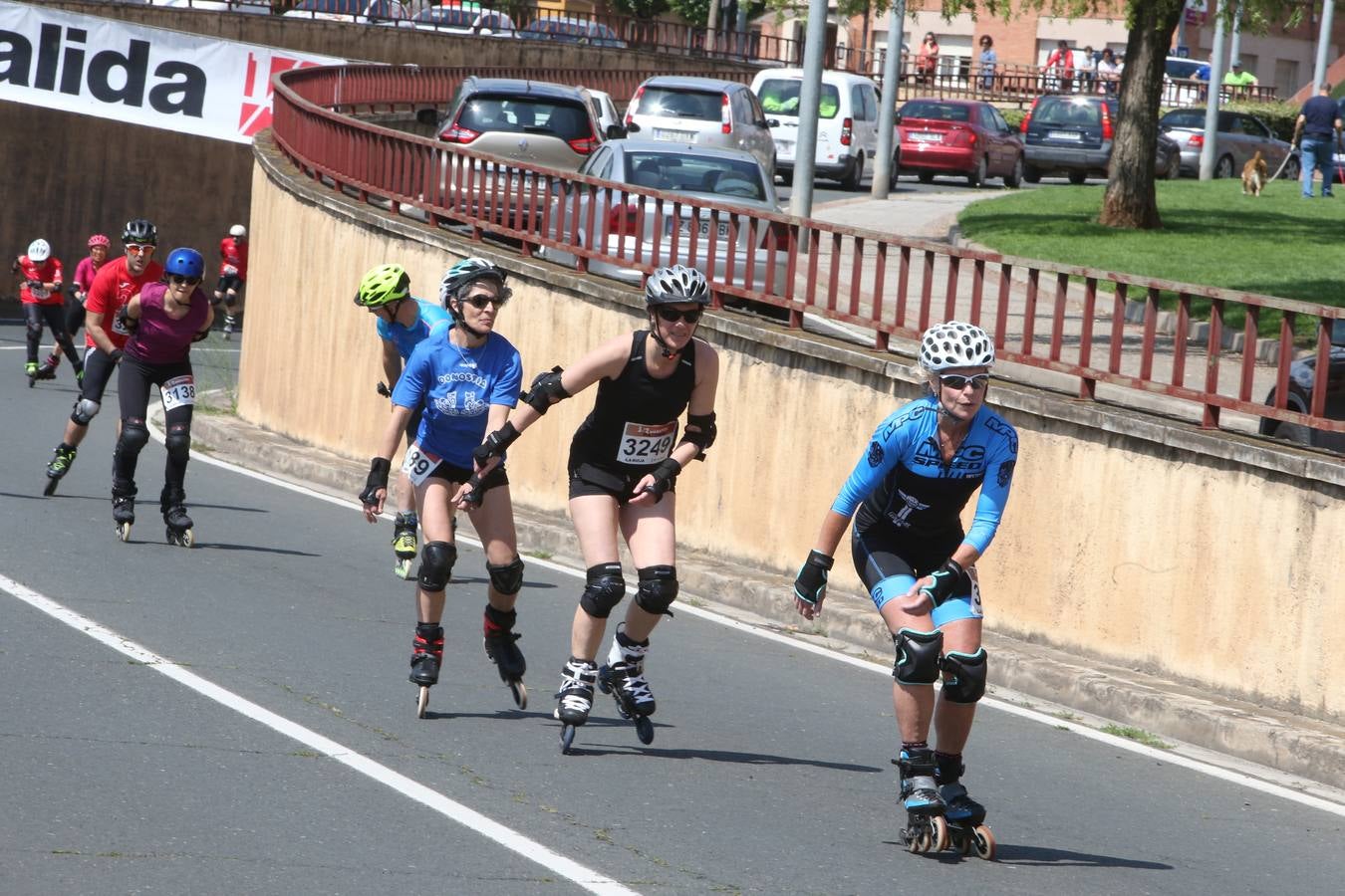 Media Maratón de Patines: La salida (I)