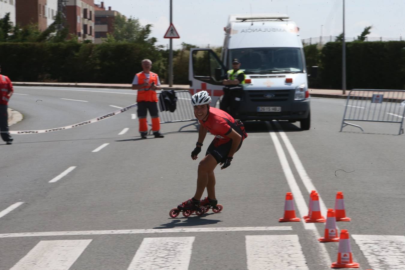 Media Maratón de Patines: La salida (II)