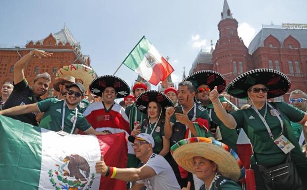 Los hinchas iberoamericanos, los más visibles en el Mundial de Rusia