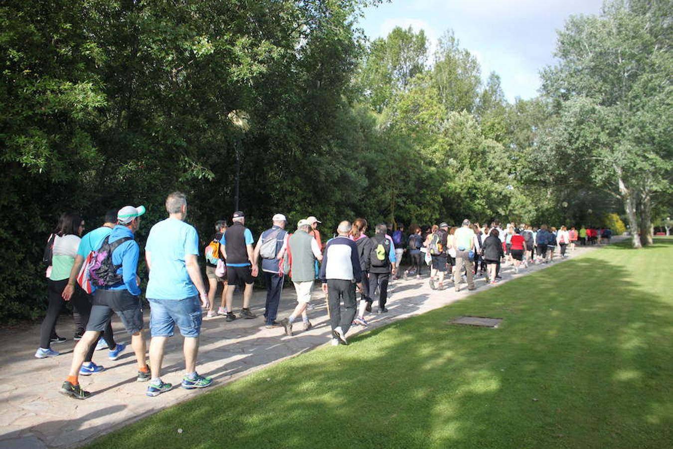 Marcha por una buena causa entre Arnedo y Arnedillo
