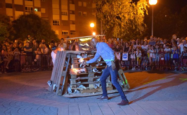 Hogueras en El Cubo