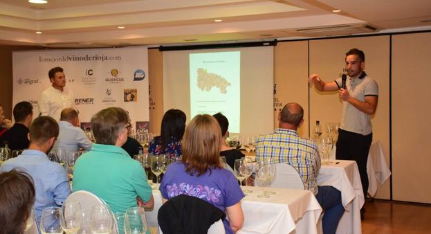 Así fue la cata con Cupani y Olmaza