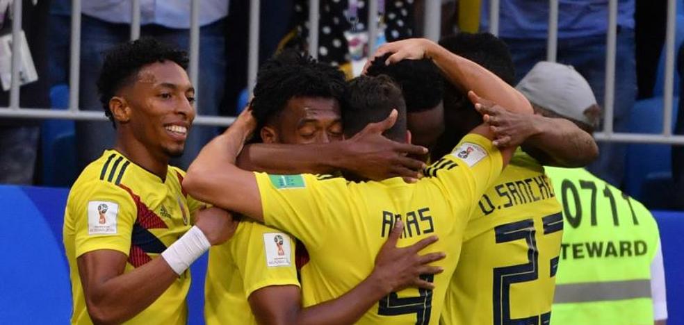 Colombia resucita y entierra a Senegal