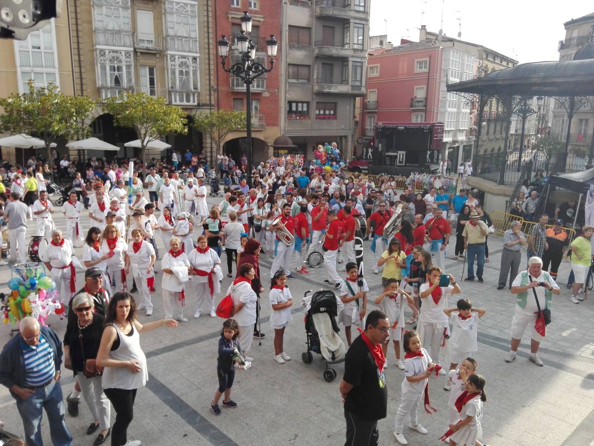 Las peñas, protagonistas en las fiestas de Haro