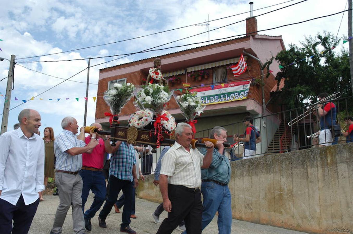 Procesión en Aldealobos