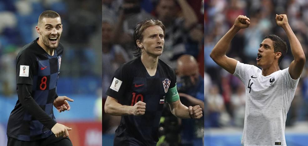 El doble reto de Modric, Kovacic y Varane