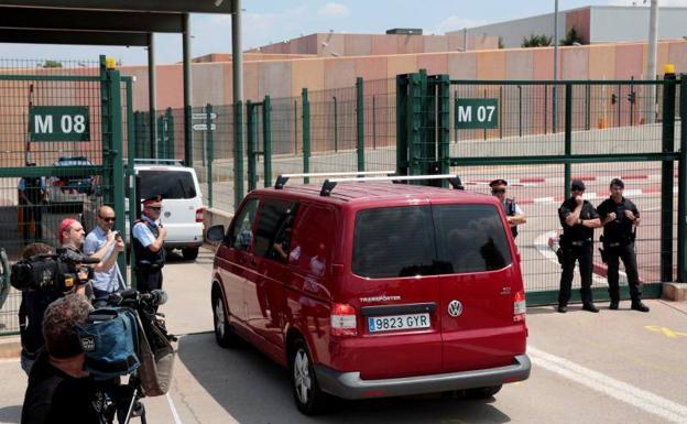 Culmina el traslado a Cataluña de Turull, Forn y Rull