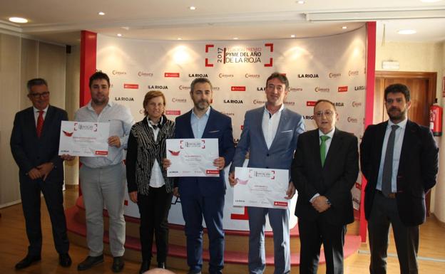 Cuatro empresas finalistas del Premio Pyme del Año 2018 de La Rioja