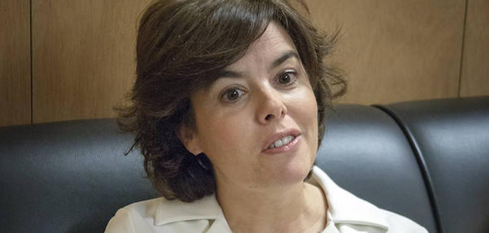 Soraya Sáenz de Santamaría: «Puedo ampliar la base social del PP y atraer a votantes de Ciudadanos»