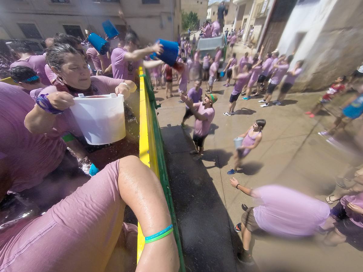 Batalla del Clarete 2018 en San Asensio