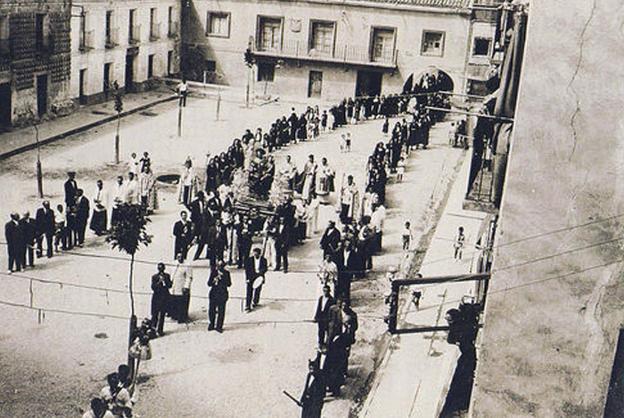 La Retina: fiestas de Cervera en los años 50