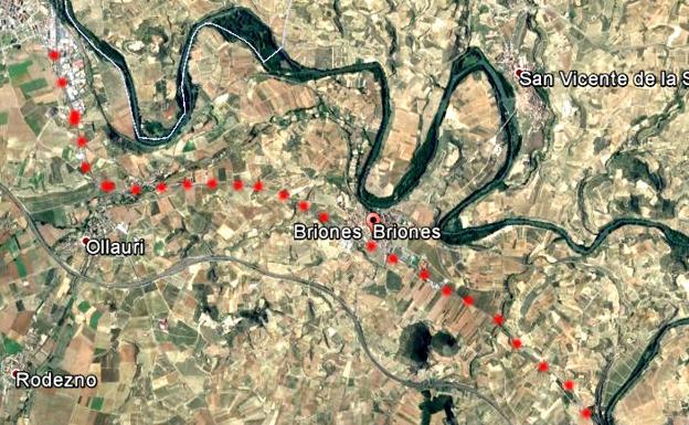 Un herido en la N-232 en Briones