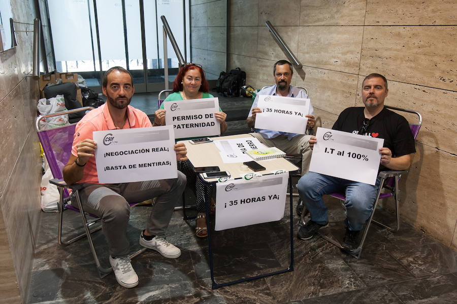 CSIF acusa al Gobierno regional de «olvidar a los empleados públicos»