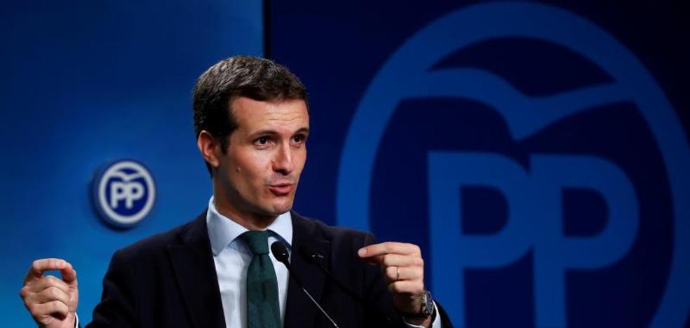 Casado elude aclarar si conserva el ordenador con los trabajos de su máster