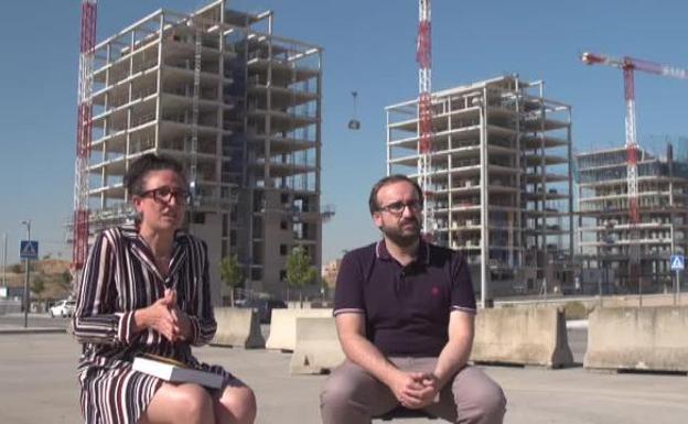 Las cicatrices de la burbuja en la costa